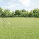 Svejset trådhegn med spidser 25 x 0,6 m (B x H)