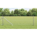 Svejset trådhegn med spidser 50 x 0,4 m (B x H)