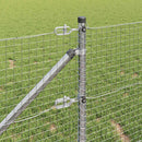 Svejset trådhegn med spidser 50 x 0,5 m (B x H)
