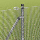 Svejset trådhegn med spidser 50 x 1,5 m (B x H)