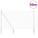 Svejset trådhegn med spidser 50 x 1,6 m (B x H)