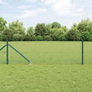 Svejset trådhegn med spidser 10 x 0,4 m (B x H) PVC-belagt Stål