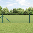 Svejset trådhegn med spidser 10 x 0,6 m (B x H) PVC-belagt Stål
