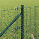 Svejset trådhegn med spidser 10 x 0,6 m (B x H) PVC-belagt Stål