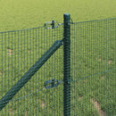 Svejset trådhegn med spidser 25 x 0,6 m (B x H) PVC-belagt Stål