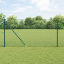 Svejset trådhegn med spidser 25 x 1 m (B x H) PVC-belagt Stål
