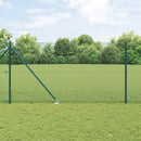 Svejset trådhegn med spidser 25 x 1,2 m (B x H) PVC-belagt Stål