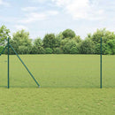 Svejset trådhegn med spidser 25 x 1,4 m (B x H) PVC-belagt Stål