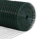 Svejset trådhegn med spidser 25 x 1,5 m (B x H) PVC-belagt Stål