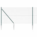 Svejset trådhegn med spidser 50 x 1 m (B x H) PVC-belagt Stål