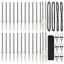 Svejset trådhegn med spidser 50 x 0,4 m PVC-belagt Stål Grå