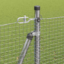 Svejset Trådhegn med Betonsokkel 10 x 1,5 m Galvaniseret stål