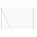 Svejset Trådhegn med Betonsokkel 10 x 1,6 m Galvaniseret stål