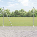 Svejset Trådhegn med Betonsokkel 25 x 1,5 m Galvaniseret stål