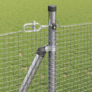Svejset Trådhegn med Betonsokkel 50 x 0,8 m Galvaniseret stål