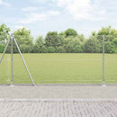 Svejset Trådhegn med Betonsokkel 50 x 1,2 m Galvaniseret stål
