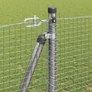 Svejset Trådhegn med Betonsokkel 50 x 1,2 m Galvaniseret stål