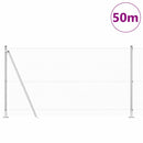Svejset Trådhegn med Betonsokkel 50 x 1,2 m Galvaniseret stål