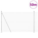 Svejset Trådhegn med Betonsokkel 50 x 1,4 m Galvaniseret stål