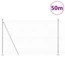 Svejset Trådhegn med Betonsokkel 50 x 1,4 m Galvaniseret stål