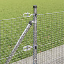 Svejset Trådhegn med Betonsokkel 100 x 0,4 m Galvaniseret stål