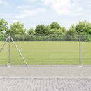 Svejset Trådhegn med Betonsokkel 100 x 0,8 m Galvaniseret stål