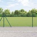 Svejset Trådhegn med Betonsokkel 10 x 0,8 m PVC-belagt stål