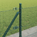 Svejset Trådhegn med Betonsokkel 25 x 0,5 m PVC-belagt stål
