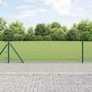 Svejset Trådhegn med Betonsokkel 25 x 0,6 m PVC-belagt stål