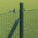 Svejset Trådhegn med Betonsokkel 25 x 0,8 m PVC-belagt stål