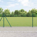 Svejset Trådhegn med Betonsokkel 25 x 0,8 m PVC-belagt stål