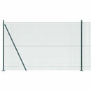Svejset Trådhegn med Betonsokkel 25 x 1,4 m PVC-belagt stål