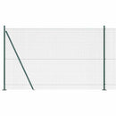 Svejset Trådhegn med Betonsokkel 25 x 1,4 m PVC-belagt stål