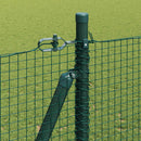 Svejset Trådhegn med Betonsokkel 25 x 1,5 m PVC-belagt stål
