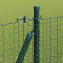 Svejset Trådhegn med Betonsokkel 25 x 1,5 m PVC-belagt stål