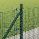 Svejset Trådhegn med Betonsokkel 50 x 0,5 m PVC-belagt stål