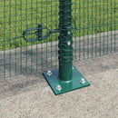 Svejset Trådhegn med Betonsokkel 50 x 1,2 m PVC-belagt stål
