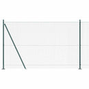 Svejset Trådhegn med Betonsokkel 50 x 1,5 m PVC-belagt stål