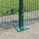 Svejset Trådhegn med Betonsokkel 100 x 0,5 m PVC-belagt stål