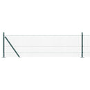 Svejset Trådhegn med Betonsokkel 100 x 0,6 m PVC-belagt stål