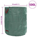 Havematerialeposer 4 pcs Grøn 79 x 79 x 99,5 cm Polypropylen