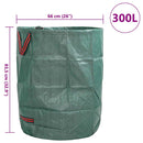 Havematerialeposer 12 pcs Grøn 66 x 66 x 83,5 cm Polypropylen