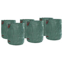 Havematerialeposer 12 pcs Grøn 79 x 79 x 99,5 cm Polypropylen