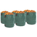 Havematerialeposer 12 pcs Grøn 79 x 79 x 99,5 cm Polypropylen