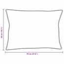 Hovedpude 50 x 70 cm Bomuld Hvid