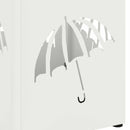 Regn Paraply Stativ Hvid 15,5 x 15,5 x 49 cm Stål