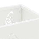 Regn Paraply Stativ Hvid 15,5 x 15,5 x 49 cm Stål