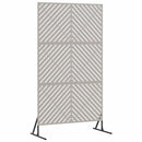 Privatlivsskærm 100 x 50 x 180 cm Cortenstål Rusten