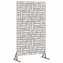 Privatlivsskærm 100 x 50 x 180 cm Cortenstål Rusten