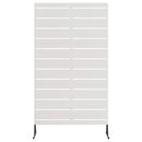Privatlivsskærm 100 x 50 x 180 cm Rustfrit stål Sølv